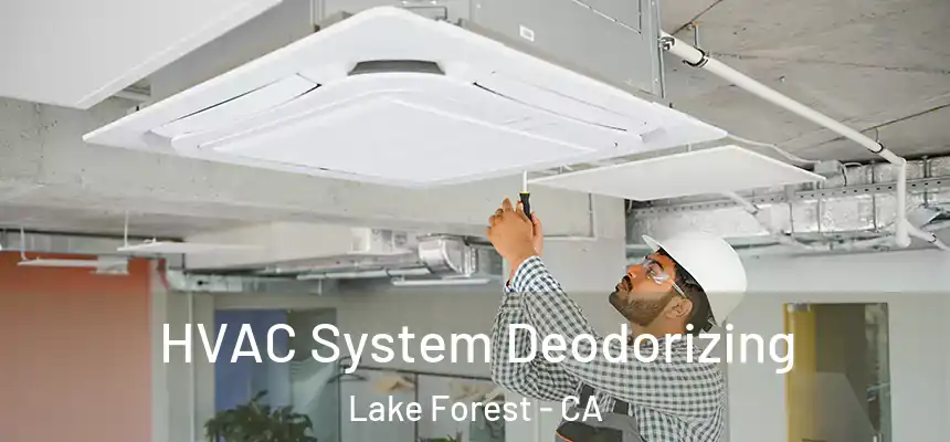 HVAC System Deodorizing Lake Forest - CA