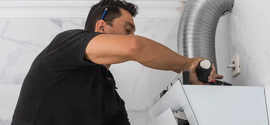 Precision In-wall Dryer Vent Cleaning & Rerouting Corrections in Lake Forest, CA